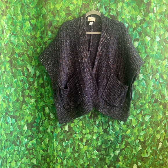 Universal Thread Sweaters - Universal Thread - Open Front Knit Cardigan with Pockets(OSFM)